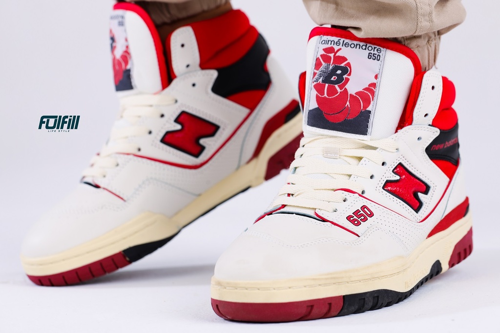 NEW BALANCE BB 650 RWW White Red | FulFill
